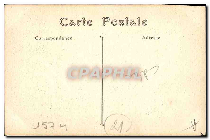 CPA Dijon Hotel Sephane Liegeard  — Rückseite