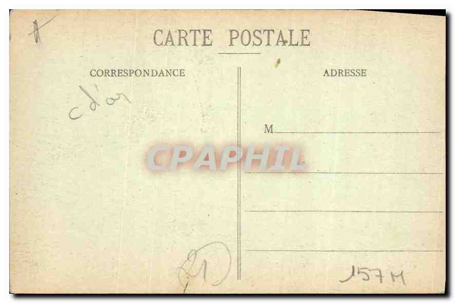 CPA Dijon Place Darcy L V  — Rückseite
