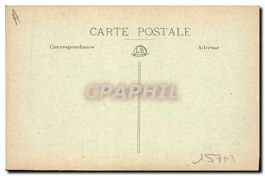 CPA Dijon Cascade du Chateau d'Eau  — Rückseite
