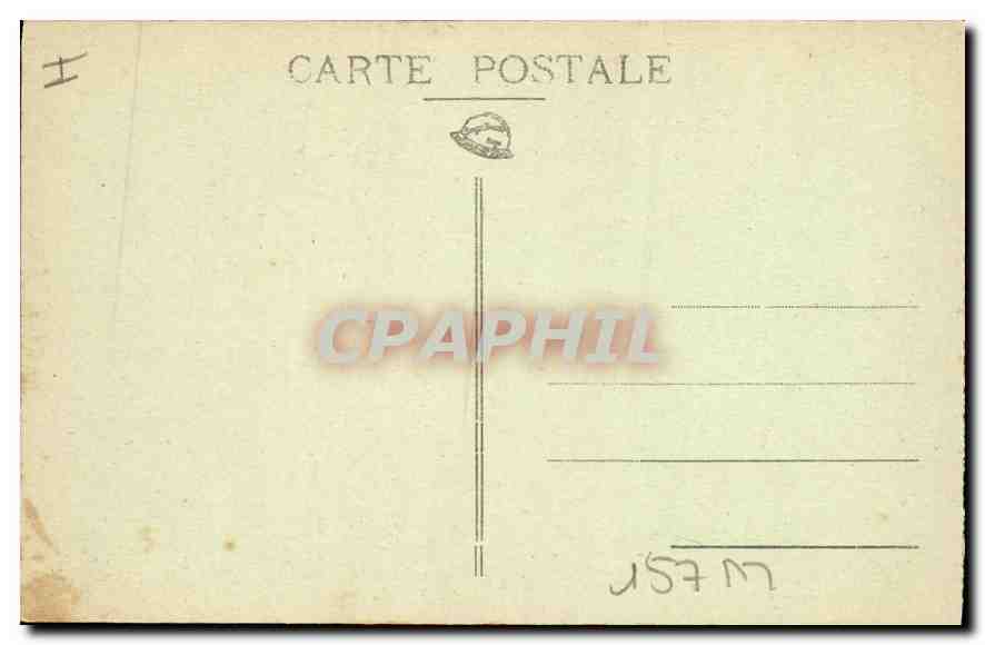 CPA Dijon Echauguette et Square de la Place des Ducs  — Rückseite