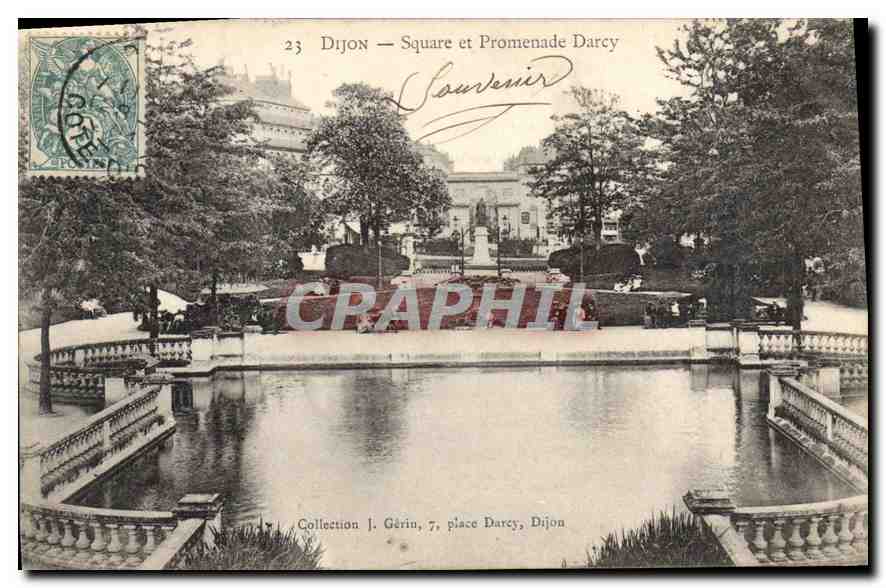 CPA Dijon Square et Promenade Darcy 