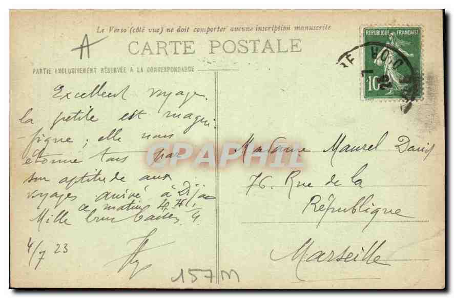 CPA Dijon Eglise Saint Michel et Bourse du Coramerse L V  — Rückseite