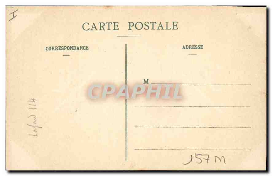 CPA Dijon Jacquemart Horloge de l'Eglise Notre Dame L V  — Rückseite
