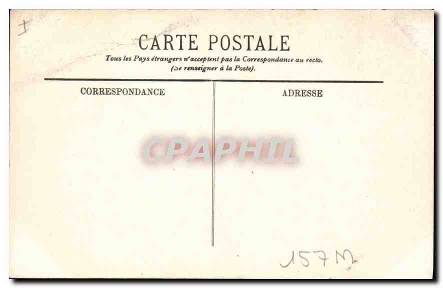 CPA Dijon Le Musee La Salle des Gardes  — Rückseite