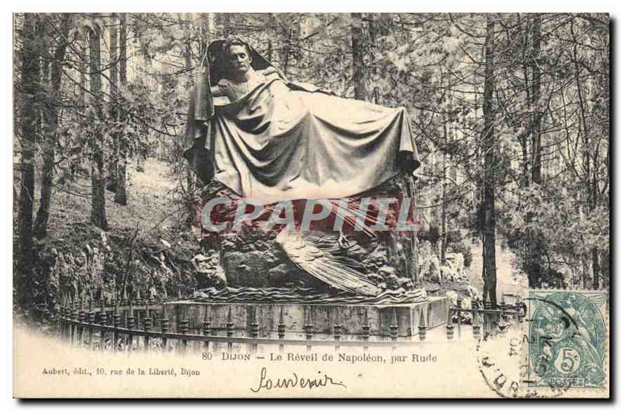 CPA Dijon Le Reveil de Napoleon par Rude 