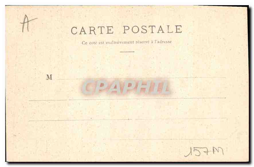 CPA Dijon Cascade d'Eau du Jardin de la Place Darcy  — Rückseite