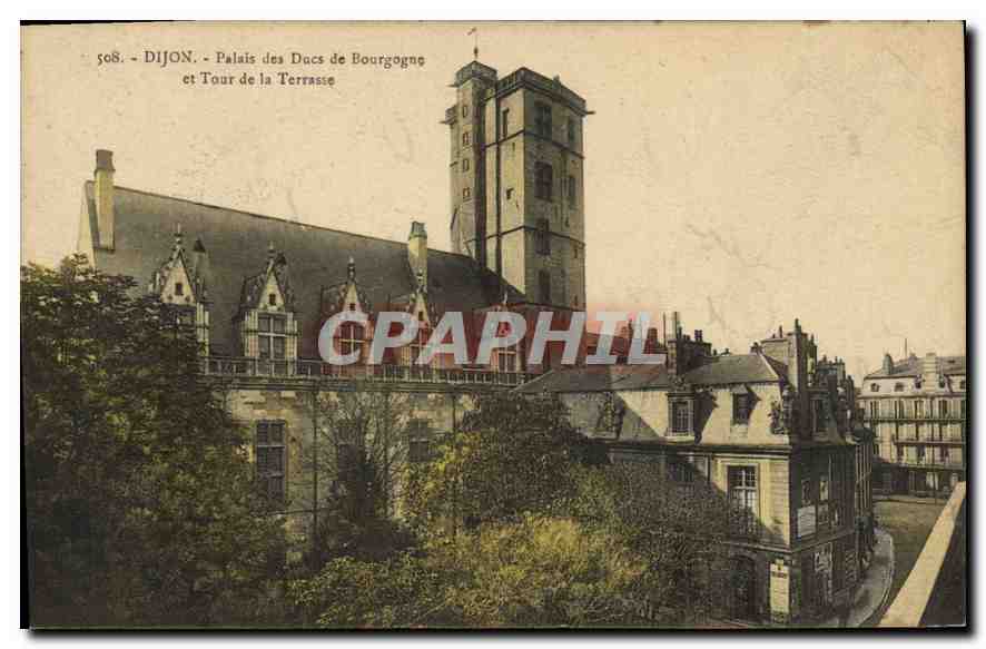 CPA Dijon Palais des Ducs de Bourgogne et Tour de la Terrasse 
