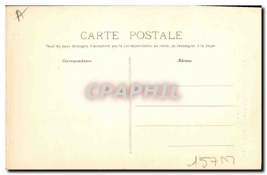 CPA Dijon La Chapelle et la vieille Tour aux Chartreux  — Rückseite