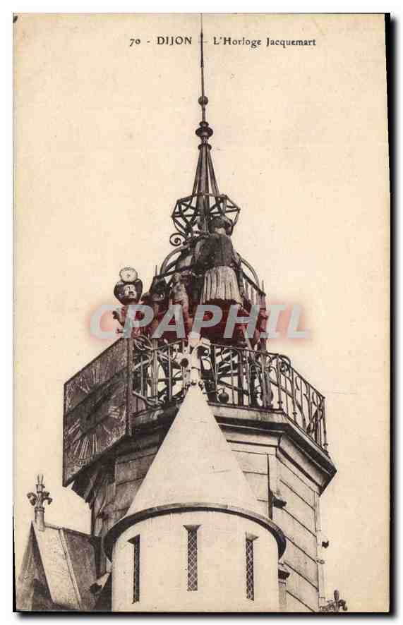CPA Dijon L'Horloge Jacquemart 