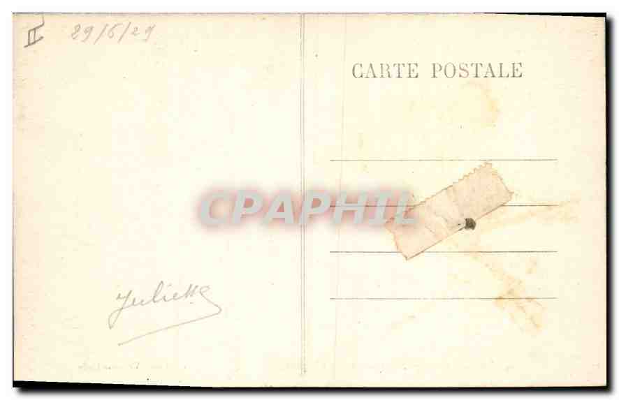 CPA La Louvesc Boulevard des Elegants  — Rückseite