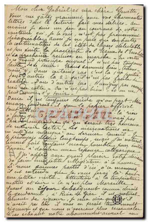 Lalouvesc — Vue générale prise du Bois des Élégants — Paillier, Lyon, n°133 — Reverso
