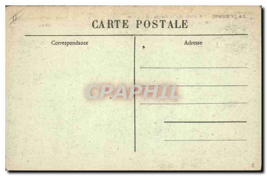 CPA La Louvesc L'Arrivee par la Route d'Annonay Cure d'air  — Rückseite