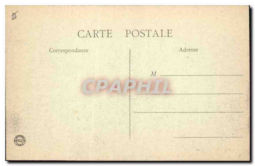 CPA La Louvesc Vue generale et le Lac du Grand Lieu  — Verso