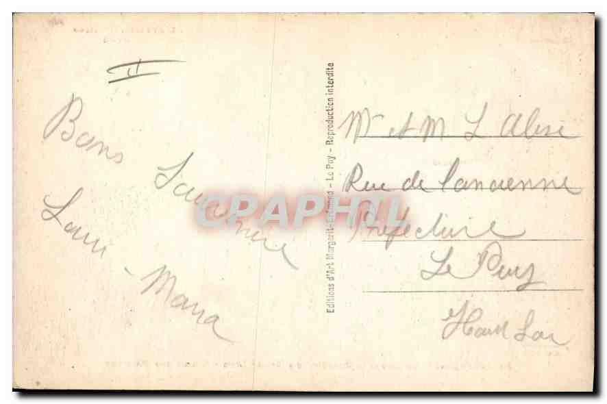 La Louvesc — Le Lac et le Quartier du Grand Lieu — L'Abri des Pèlerins — L'Ardèche Illustrée 6193 — Achterkant