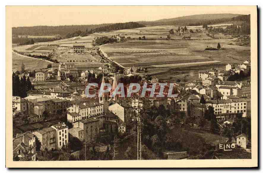 CPA La Louvesc Ardeche Vue generale Sud Est 