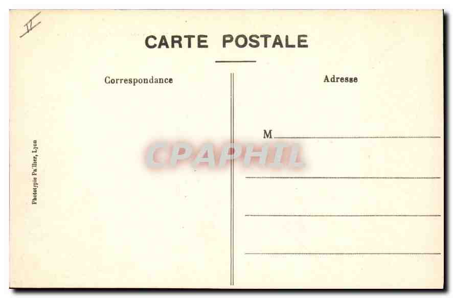 La Louvesc - La Basilique — éditeur Phototypie Fallier, Lyon, n° 37 — Verso