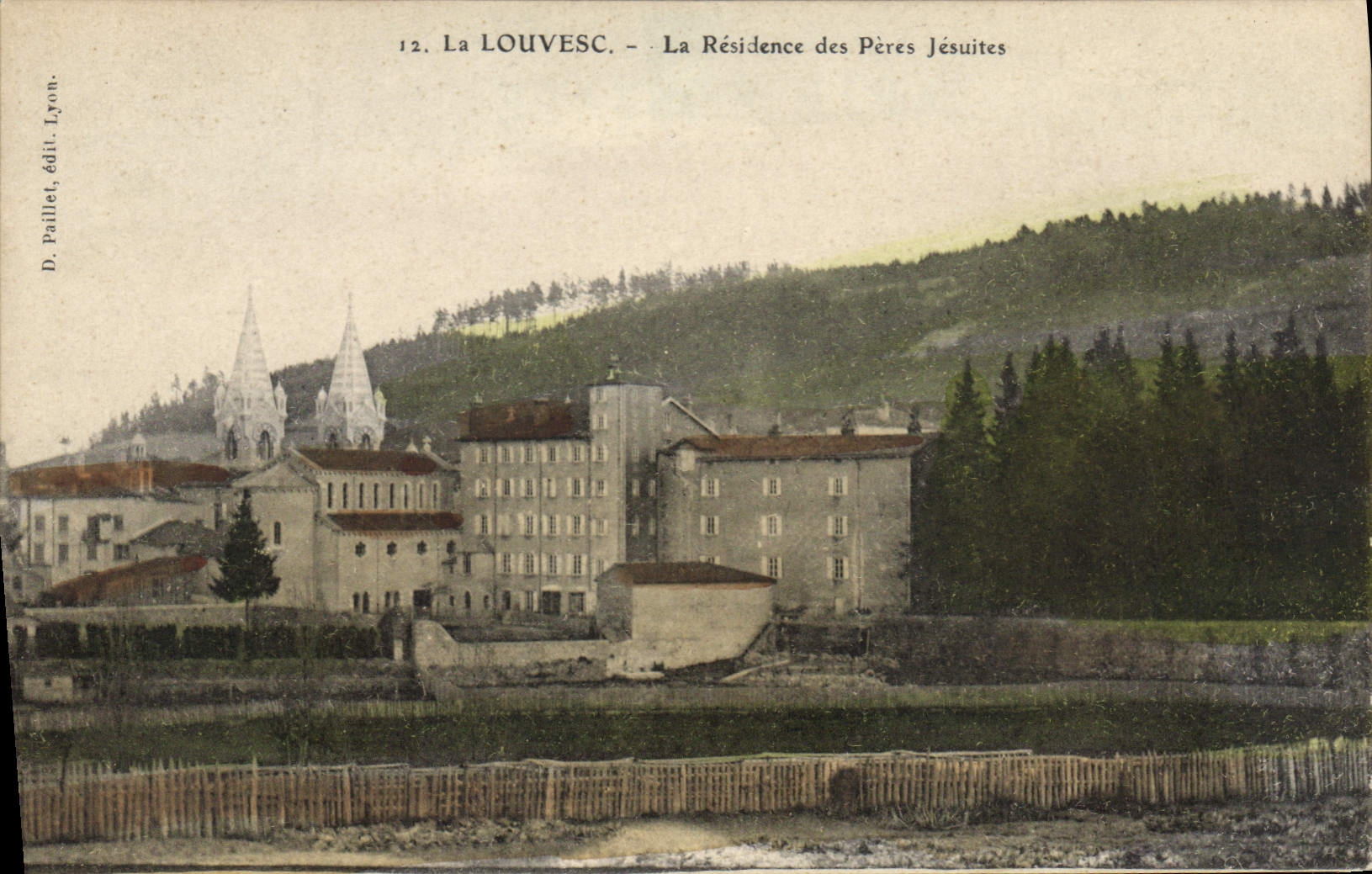 CPA La Louvesc La Residence des Peres Jesuites 