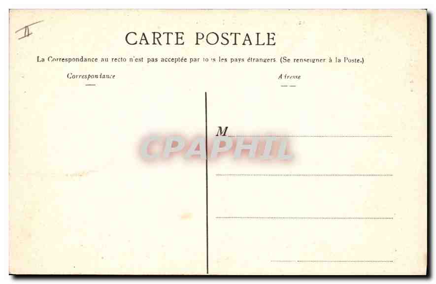 CPA La Louvesc La Residence des Peres Jesuites  — Verso