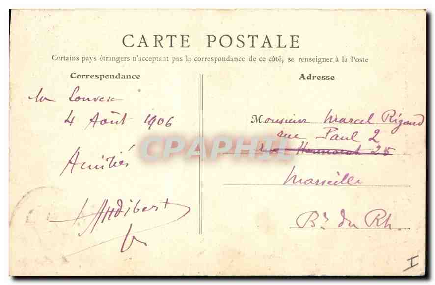 CPA La Louvesc Interieur de la Basilique Le Maitre Autel  — Verso