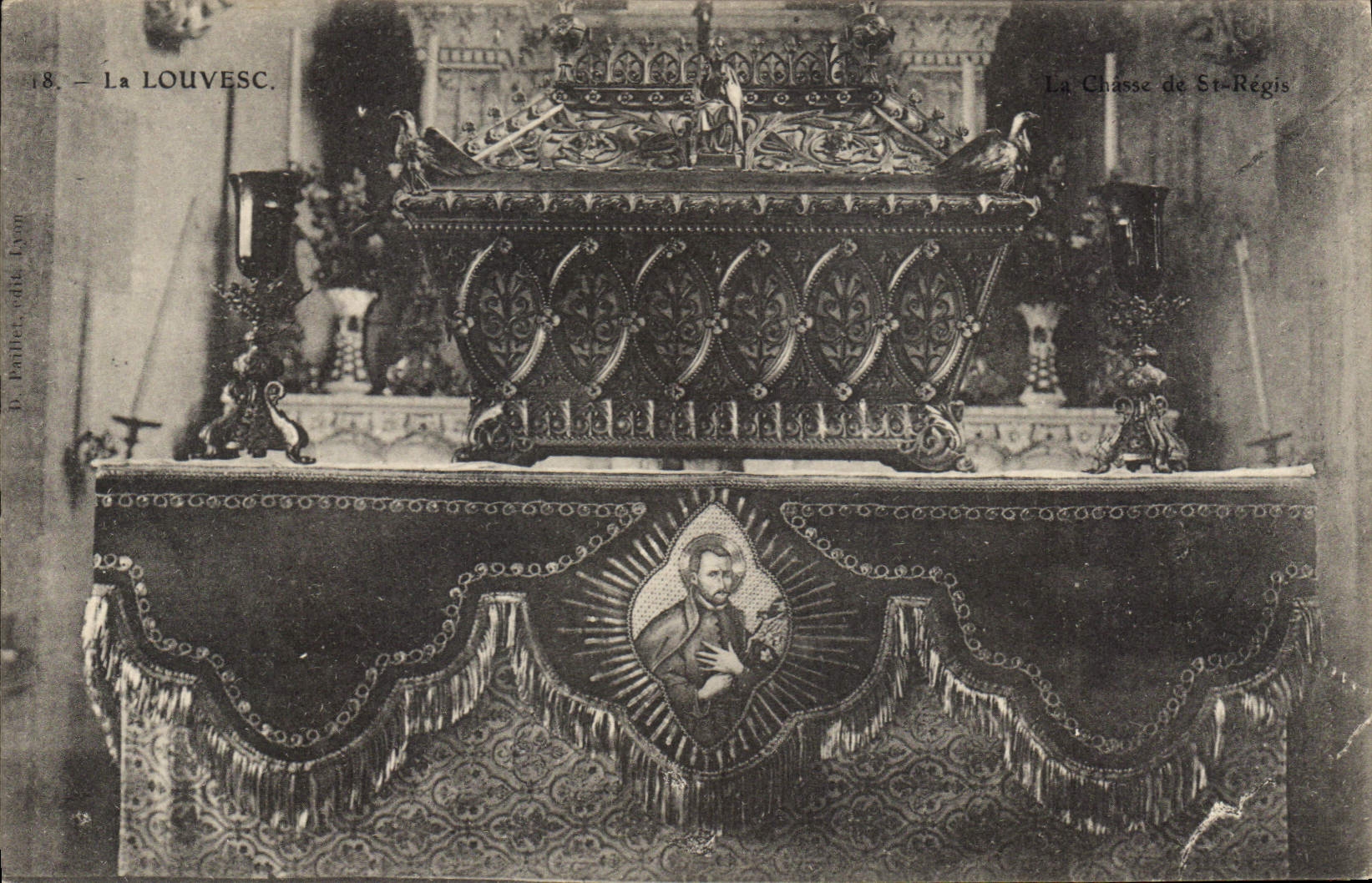 La Louvesc — La Chasse de St-Régis — D. Barillet, éditeur Lyon, n°18