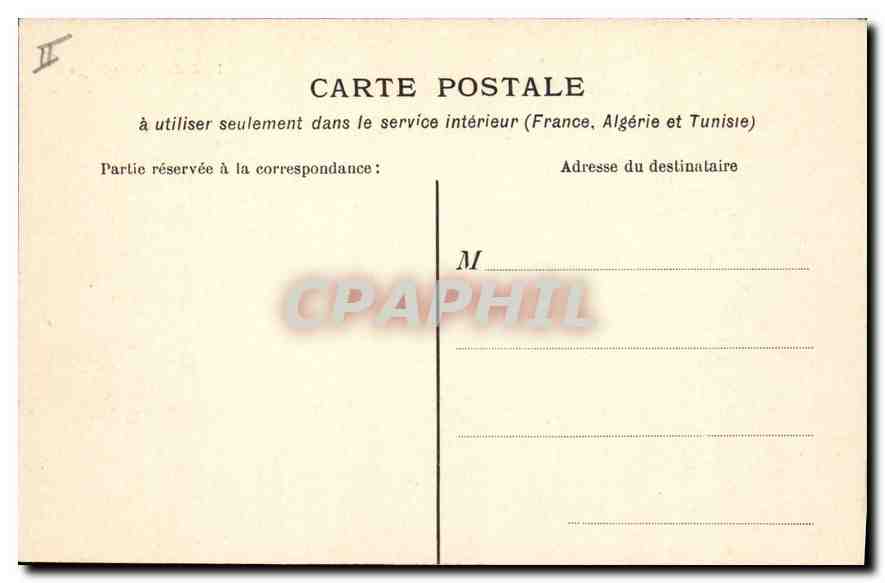 La Louvesc — La Chasse de St-Régis — D. Barillet, éditeur Lyon, n°18 — Rückseite