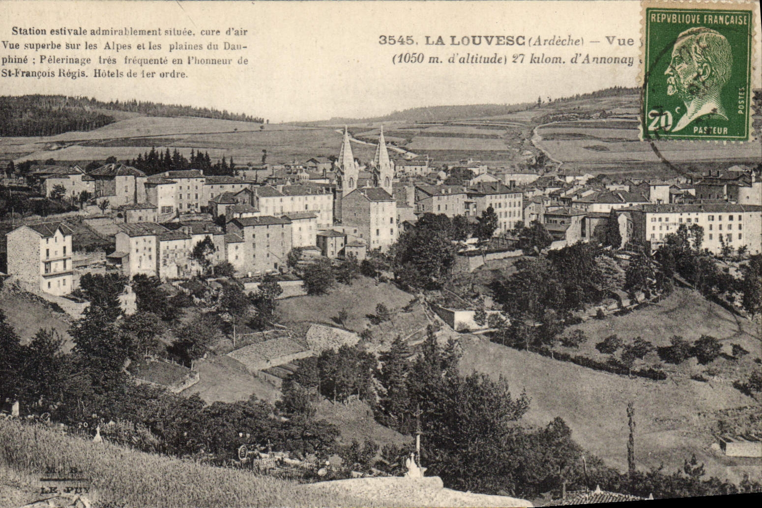 La Louvesc (Ardèche) — Vue — Éditeur Puy