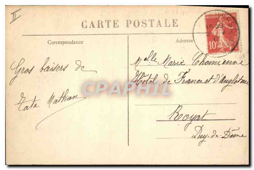 La Louvesc — Pâturage au Domaine de Grange-Neuve — L'Ardèche Illustrée n°5082 — Reverso
