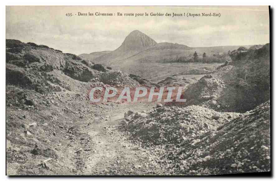 Dans les Cévennes : En route pour le Gerbier des Joncs ! (Aspect Nord-Est) — Collection Magnat-Hermont, éditeur des cartes postales du Telay, Le Puy (Haute-Loire)