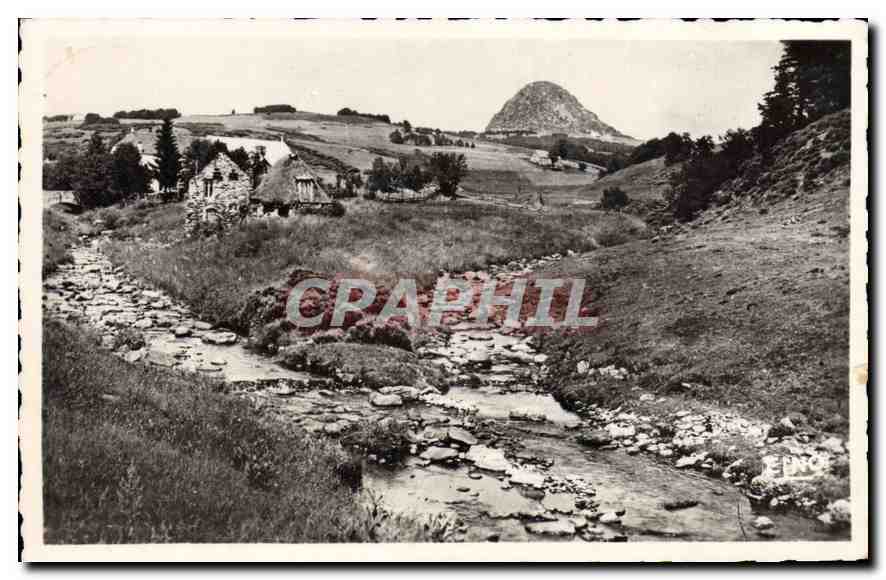 Gerbier-des-Joncs — confluence de la Loire et de l'Aigueneire — Édition Marguerite Rémond - Le Puy