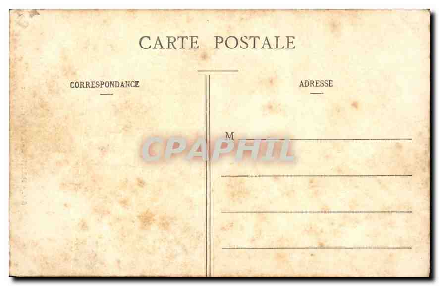 CPA Paris Le Pantheon — Rückseite