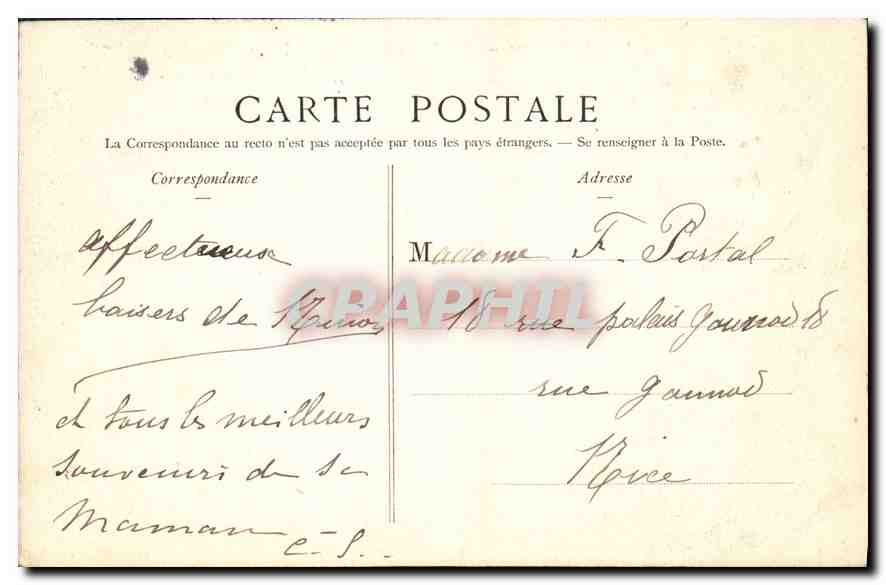 CPA Paris Bois de Boulogne Lac du Chateau de Longchamp — Rückseite