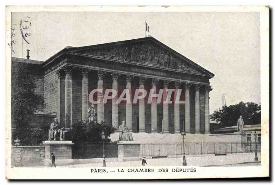 CPA Paris La Chambre des Deputes