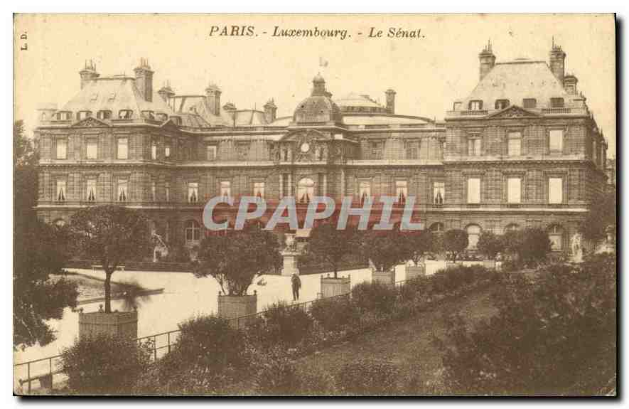 CPA Paris Luxembourg le Senat