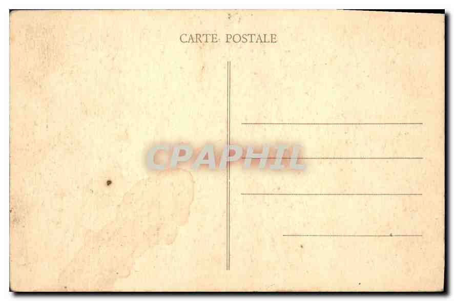 CPA Paris Les Invalides — Rückseite