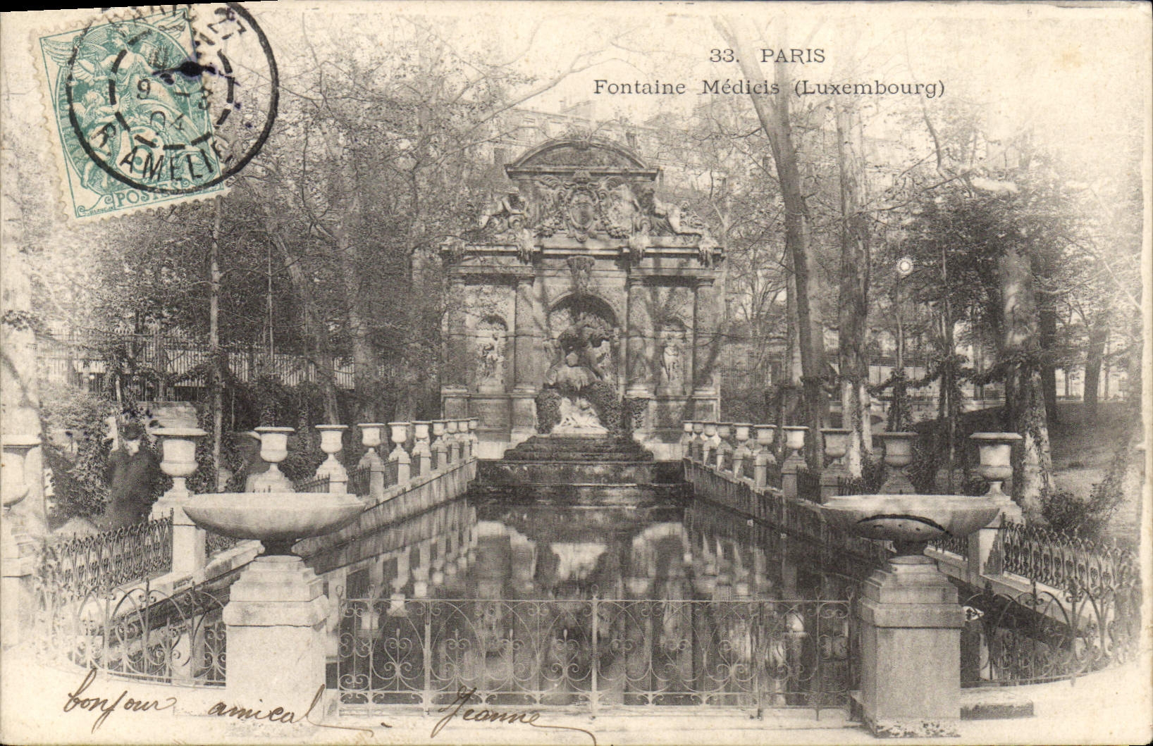 CPA Paris Fontaine Mediels (Luxembourg)
