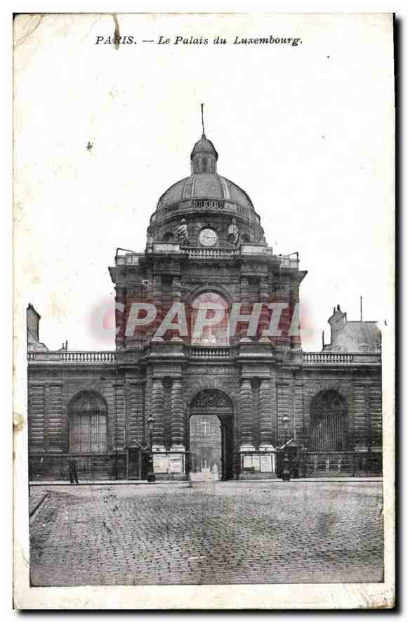CPA Paris Palais du Luxembourg