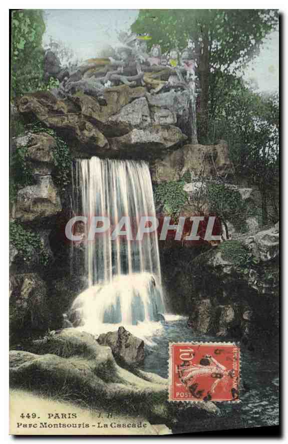 CPA Paris Parc Montsouris La Cascade