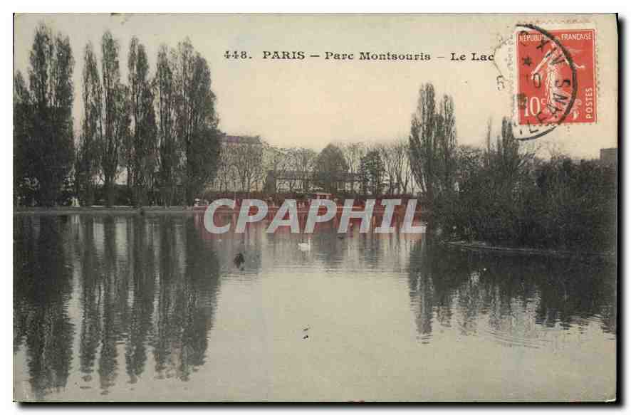CPA Paris Parc Montsouris Le Lac