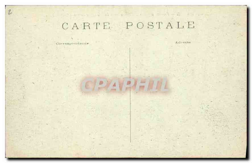 CPA Paris Panorama des Tuilaries vers la Place de la Concorde — Rückseite