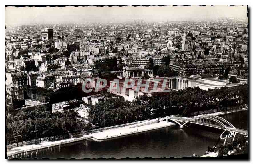 CPA Paris et ses Merveilles Panorama sur Paris Vue prise de la Tour Eiffel