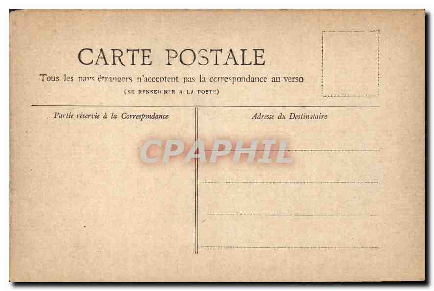 CPA Paris Petit Journal La Place de la Nation — Rückseite