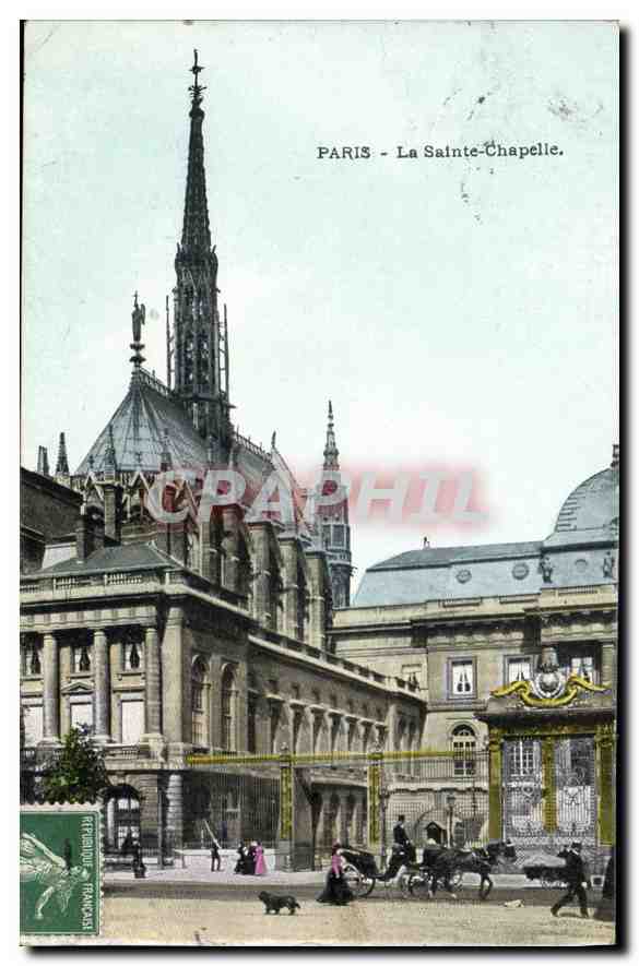 CPA Paris La Sainte Chapelle