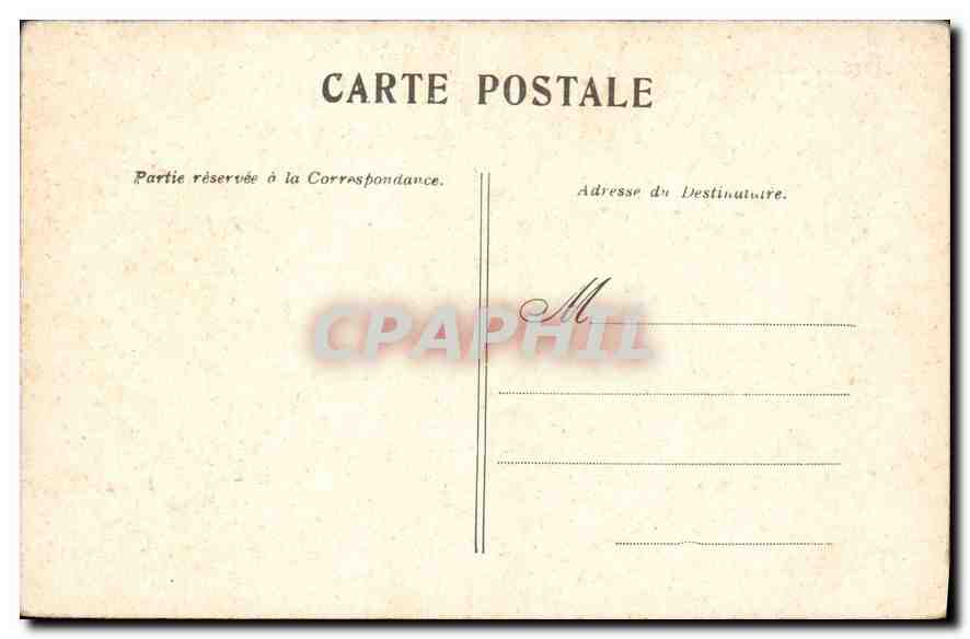 CPA Paris L'Arc des Tuileries — Rückseite