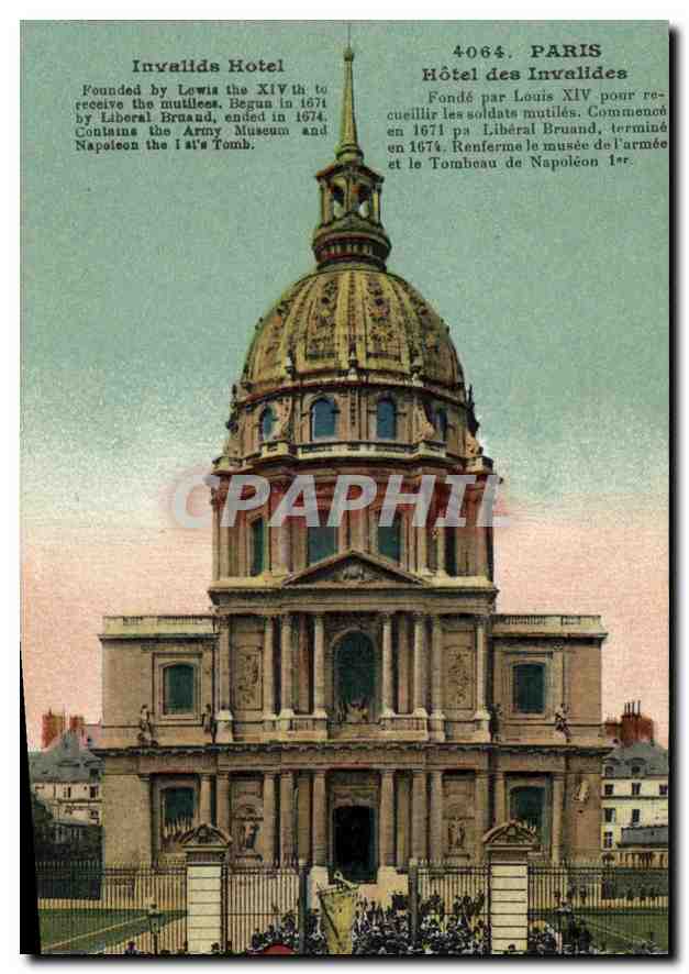 CPA Paris Hotel des Invalides
