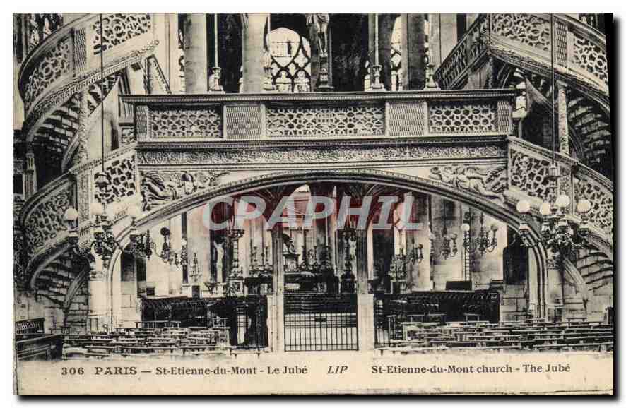 CPA Paris St Etienne du Mont Le Jube