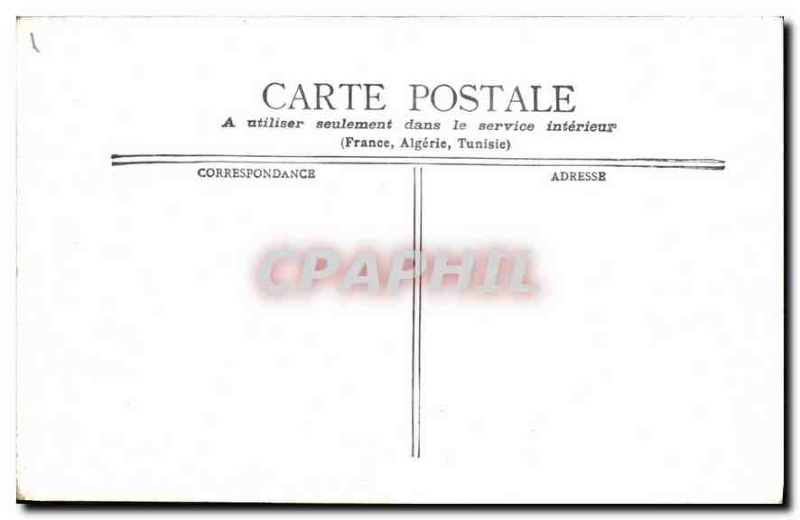 CPA Paris La Place de la Bastille et la Colonne de Juillet — Rückseite