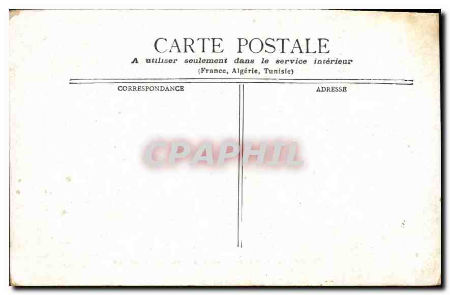 CPA Paris Le Pont d'Acole L'Hotel de Ville Bateau Peniche — Verso