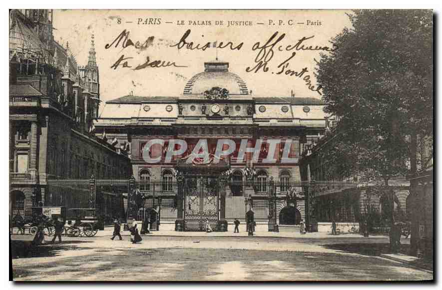 CPA Paris Le Palais de Justice