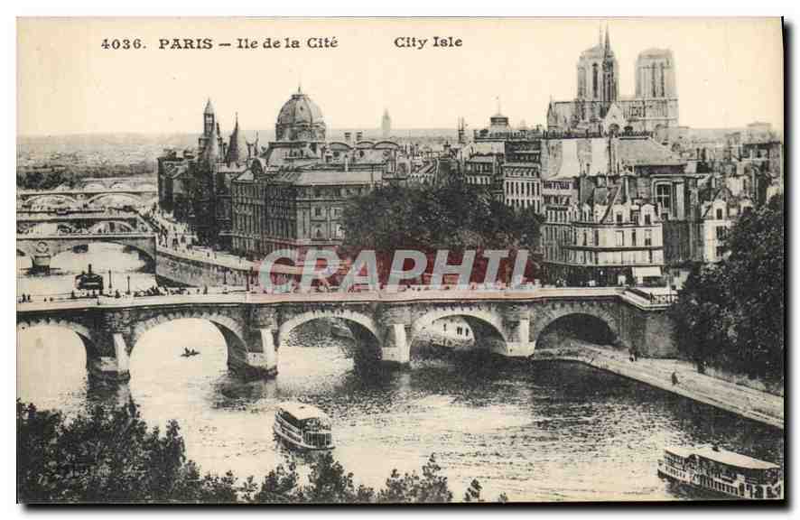 CPA Paris Ile de la Cite
