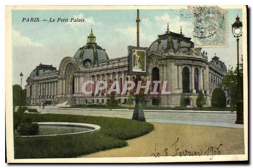 CPA Paris Le Petit Palais